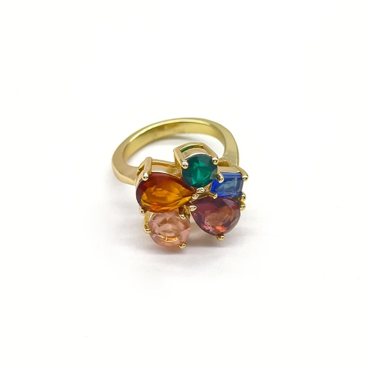 Colorful Floral Ring Colorful Floral Ring
